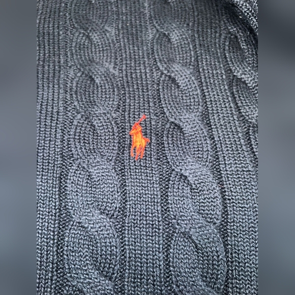 Polo Ralph Lauren Sweater- Men's Big & Tall Size 4XLT- Navy Blue - Picture 3 of 8